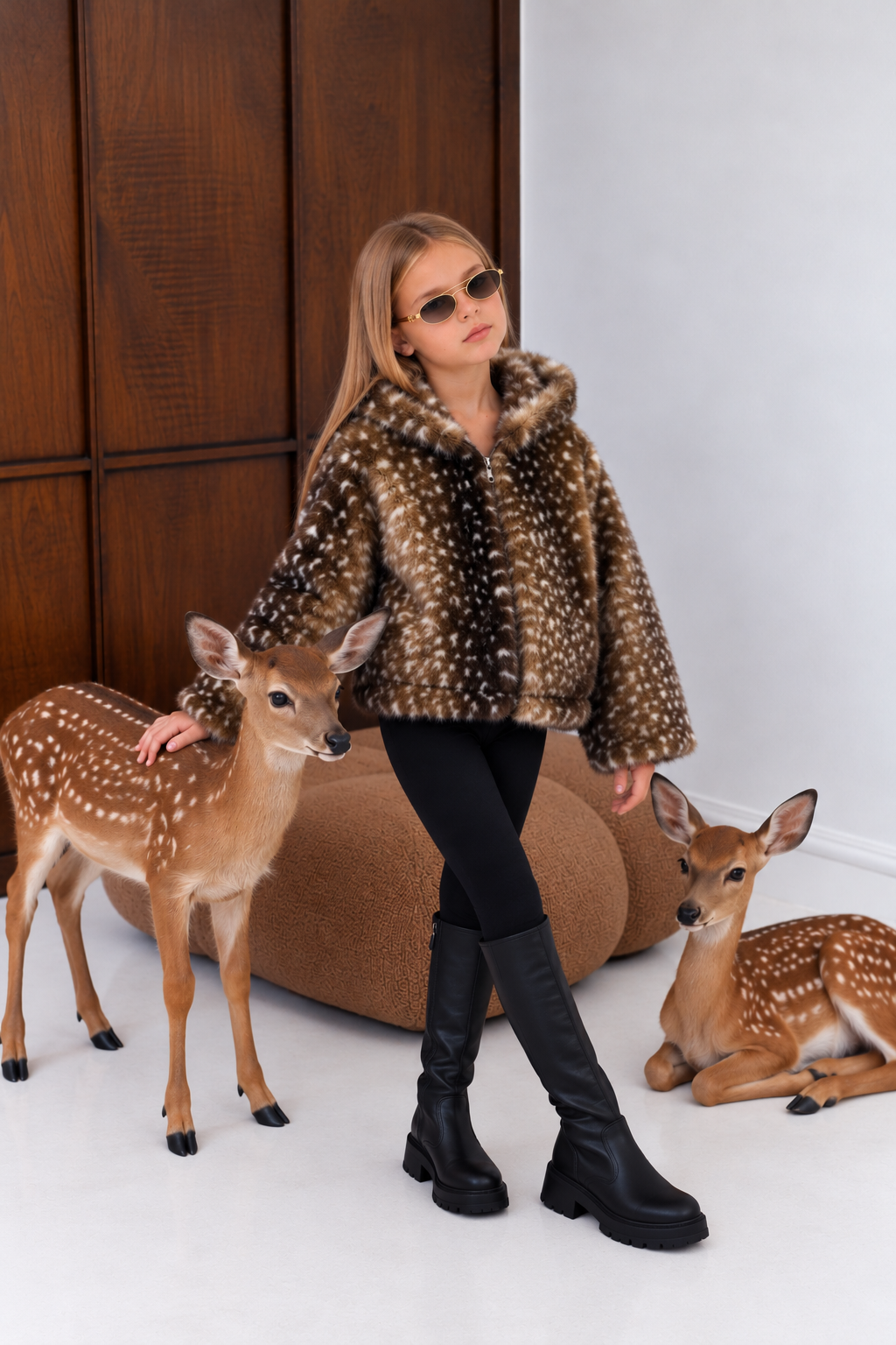 Bambi Faux Fur Jacket