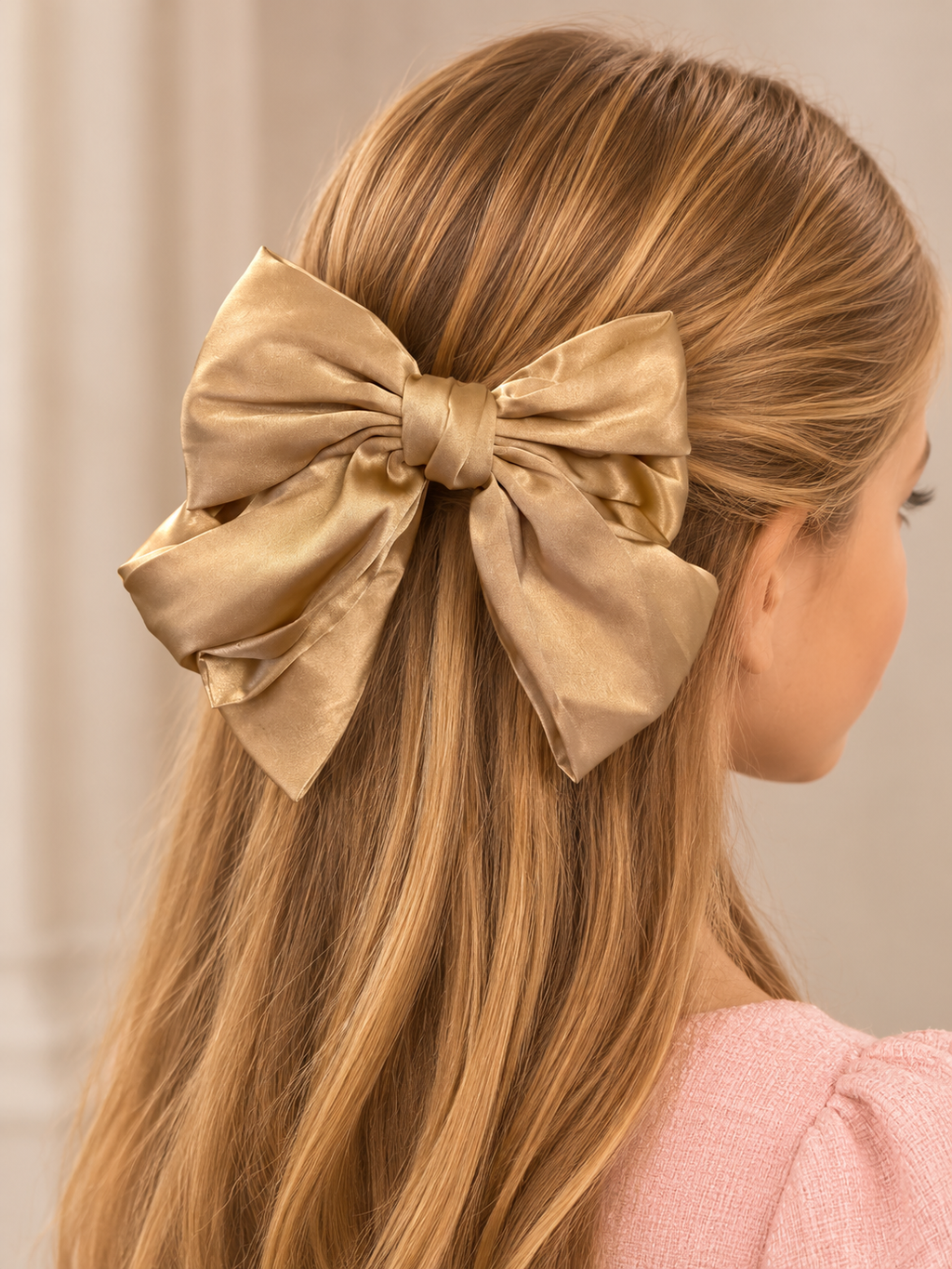 Silk Hair Bow