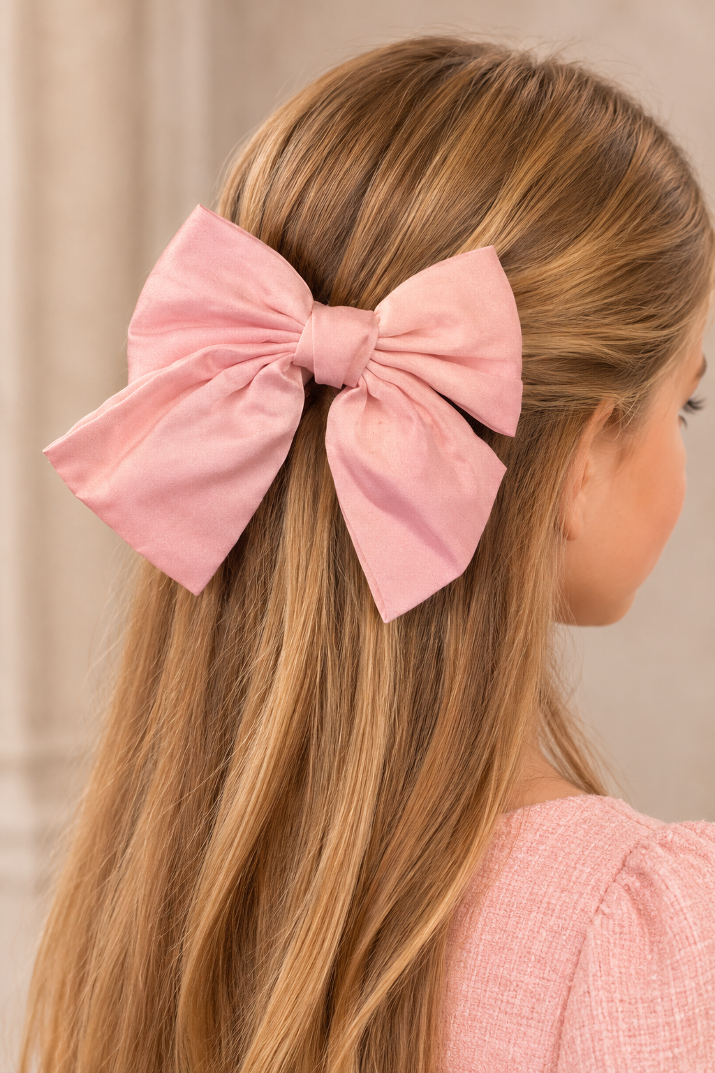 Silk Hair Bow