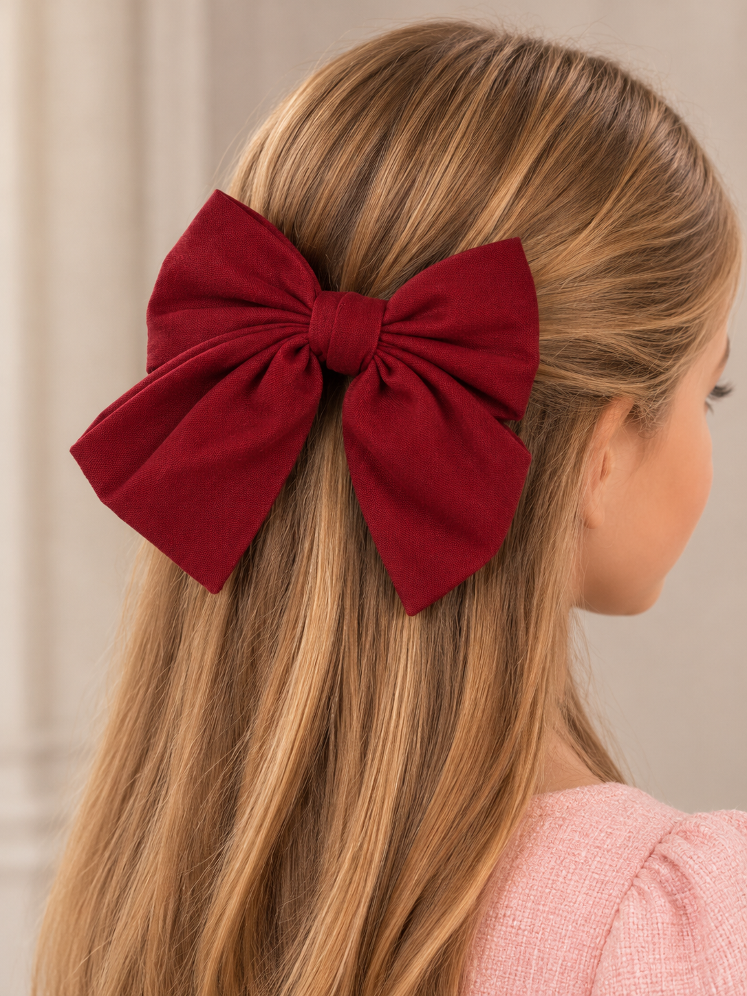 Silk Hair Bow