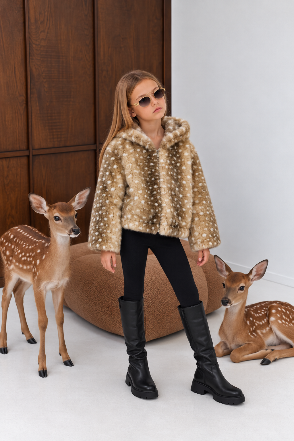 Bambi Faux Fur Jacket