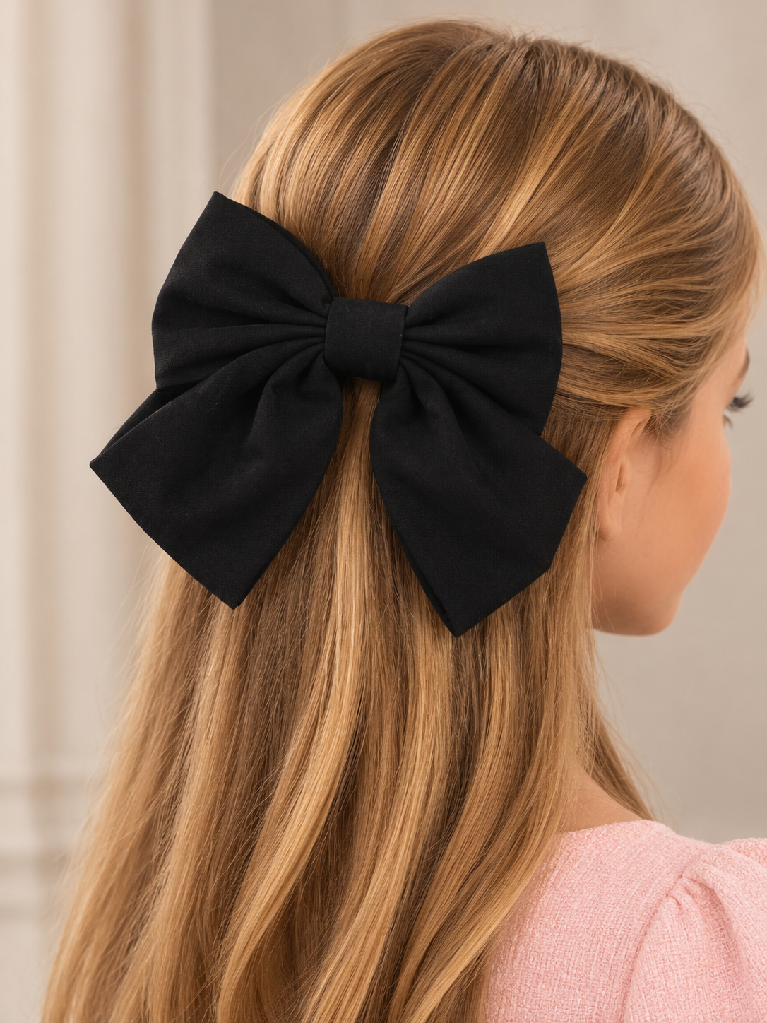 Silk Hair Bow