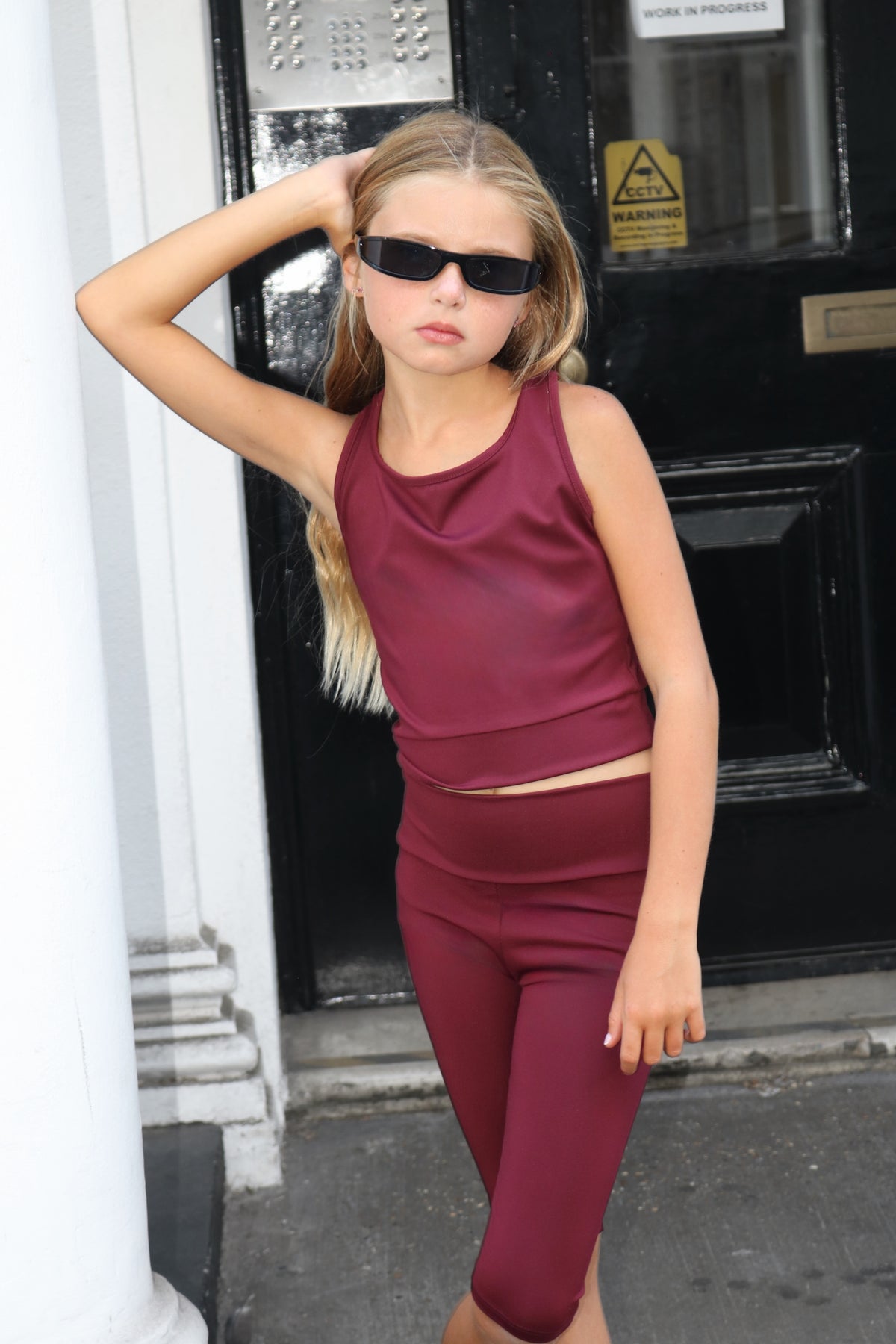 Capri Sculpt Active Cropped Tank And Short Leggings Set