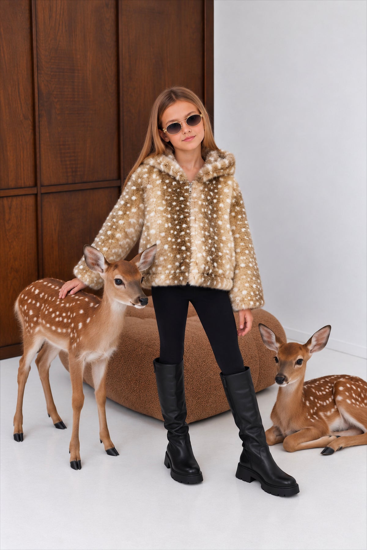 Bambi Faux Fur Jacket
